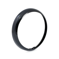 Outer trim ring, 7" Hydra headlamp. Gloss black
