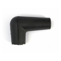 Accel, 7-8mm spark plug boot & terminal. 90 degree, black