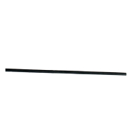 Heat shrink tube. 120cm, 1/8" (3.2 to 1.6mm). Black