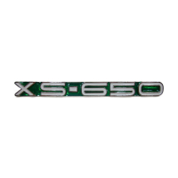 Yamaha side cover emblem, green
