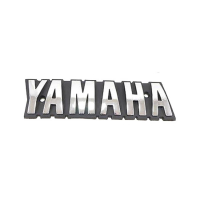Yamaha fuel tank emblem, silver