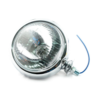 Flatty spotlamp, 4 1/2 inch, chrome