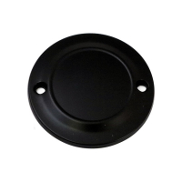 Stepped point cover 2-hole. Black
