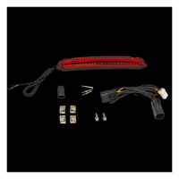 Custom Dynamics, Tour-Pak luggage rack LED light bar. Red