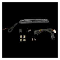 Custom Dynamics, Tour-Pak luggage rack LED light bar. Smoke