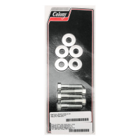 Colony, wheel pulley bolt & washer kit. Zinc plated