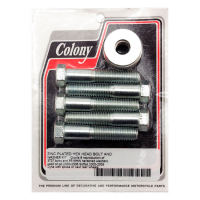 Colony, head bolt & washer kit. Zinc plated