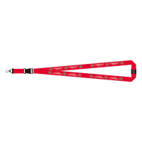 WCC Motorcycle CO. Lanyard red