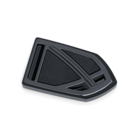 Kuryakyn, Phantom brake pedal pads. Gloss black