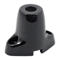 Front turn signal stand-off bracket. Black