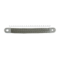 Sumax, battery ground strap. Stainless. 8-1/2' (21.6cm)