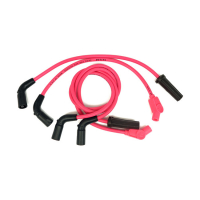 Taylor, 8mm Pro Wire spark plug wire set. Pink