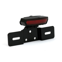 Light Guide, LED taillight. Black. With bracket
