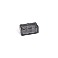 Cube-V mini LED taillight. Vertical. Smoke lens