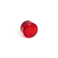 ''Apollo'' miniature round SMD LED taillight. Red lens
