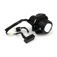 Projection H3 headlamp 60mm (2.36"). High/Low beam