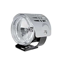Haswell, 2.75" spotlamp. High beam. Black, silver cover