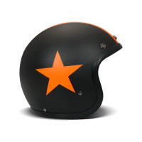 DMD Vintage helmet star orange