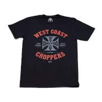 WCC Come correct T-shirt black/red