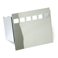 BATTERY SIDE COVER, 6-HOLE WINDOW