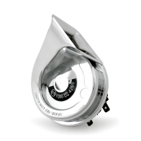 OEM style horn, 'Early Square Style'. Chrome
