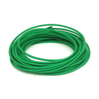 Classic cloth covered wiring, 25ft. roll. Green