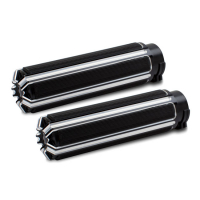 Arlen Ness Fusion billet 10-gauge grips black