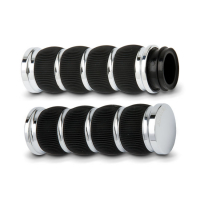 NESS RING LEADER FUSION GRIPS, CHROME