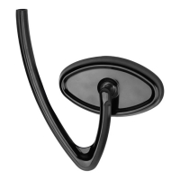 NESS CURVACEOUS CATS EYE MIRROR BLACK