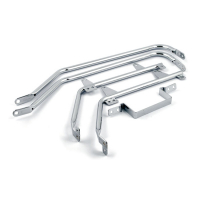 Cycle Visions bagger tail bag mount kit chrome
