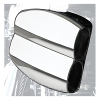 Cycle Visions, MoFlow air cleaner assembly. Chrome