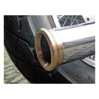 CVP, brass 2-1/4" exhaust tip