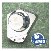 JIMS, 'A Cut Above' billet cam cover L73-92 B.T. Polished