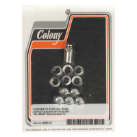 COLONY OIL PUMP MOUNT NUTS, CAP STYLE