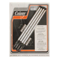 Colony, aluminum adj. pushrod solid conversion kit. Evo B.T.