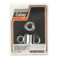 COLONY AXLE SPACER KIT FRONT, SMOOTH
