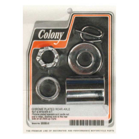 COLONY AXLE SPACER KIT REAR, SMOOTH