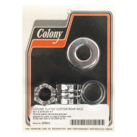 COLONY AXLE SPACER KIT REAR, GROOVED