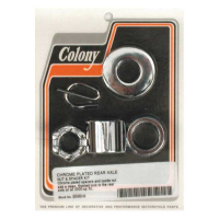 COLONY AXLE SPACER KIT REAR, SMOOTH
