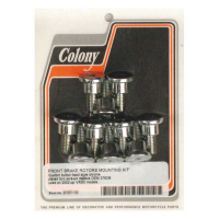 Colony, front brake rotor bolt kit