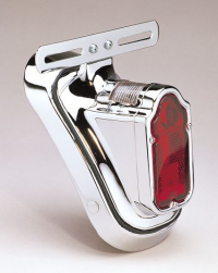 LED chrome tombstone taillight