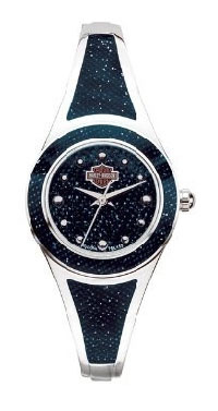NAISTEN RANNEKELLO SWAROVSKI BLUE DENIM & GLITTER