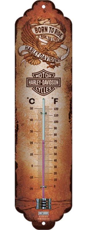 H-D BORN TO RIDE EAGLE LÄMPÖMITTARI 80361