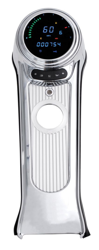 BLUE 4.5" TANK MNT GAUGE 04UP 601864