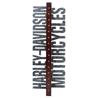 H-D MOTORCYCLES WINE RACK