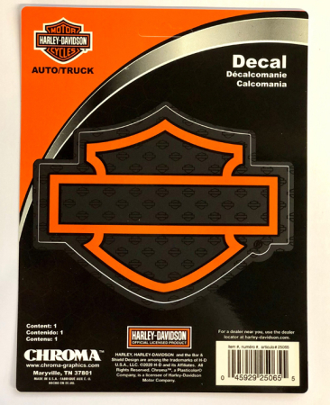 H-D TARRA B&S ORANGE SILHOUETTE 15 X 20 CM