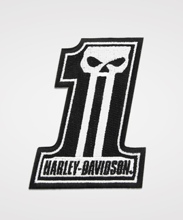 H-D KANGASMERKKI DARK CUSTOM