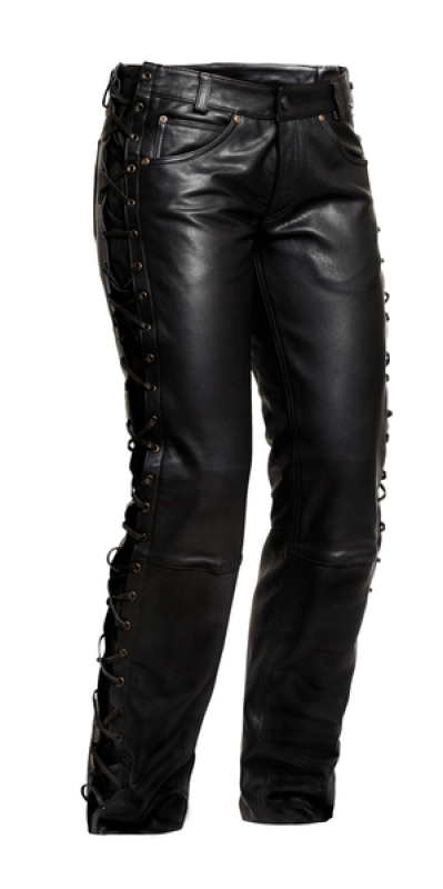 STRING JEANS NAISTEN NYÖRI NAHKAHOUSUT, VUOHENNAPPAA, JOFAMA 673231-00