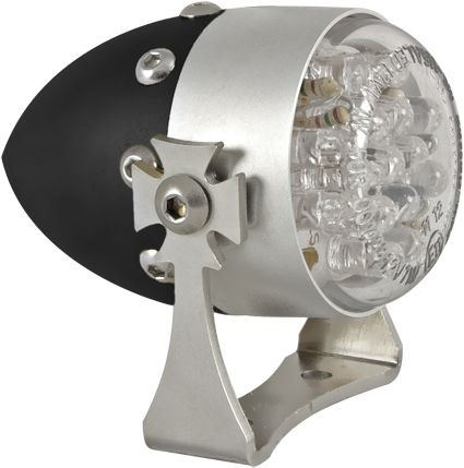 RETRO-TAILLIGHT ALU BLK/ALU MATT.,E-MARK 685659