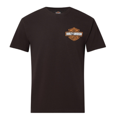 MIESTEN  H-D T-PAITA B&S LEFT CHEST
